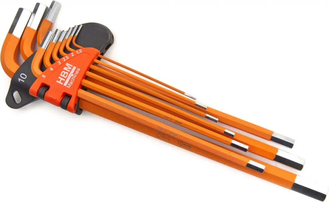 HBM Machines Inbussleutelset 36-delig - MM/INCH/TORX - Multicolor - afbeelding 6 van 6
