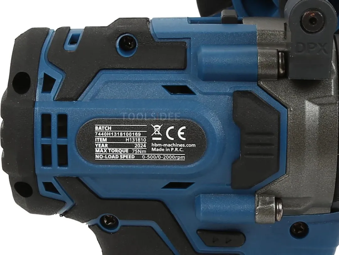 HBM Power20 Accu Boormachine met Klopfunctie