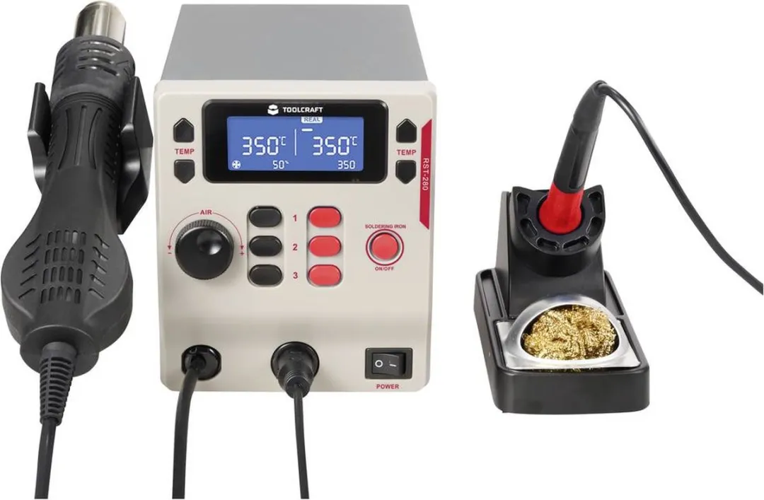 TOOLCRAFT RST-280 Digitaal Soldeerstation 865W