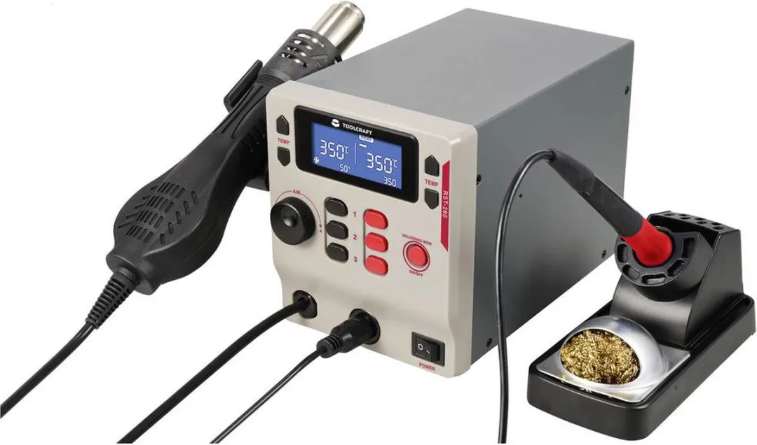 TOOLCRAFT RST-280 Digitaal Soldeerstation 865W