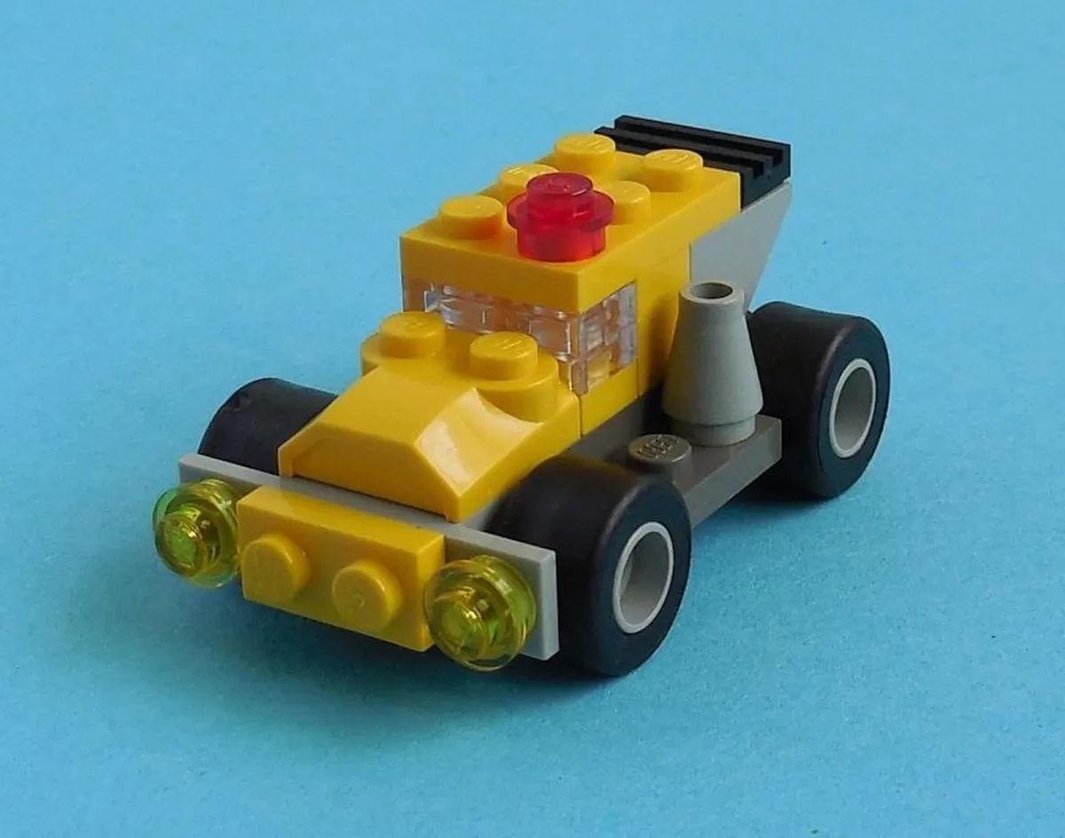 LEGO Gele Vrachtwagen 7223 - 34 Stukken