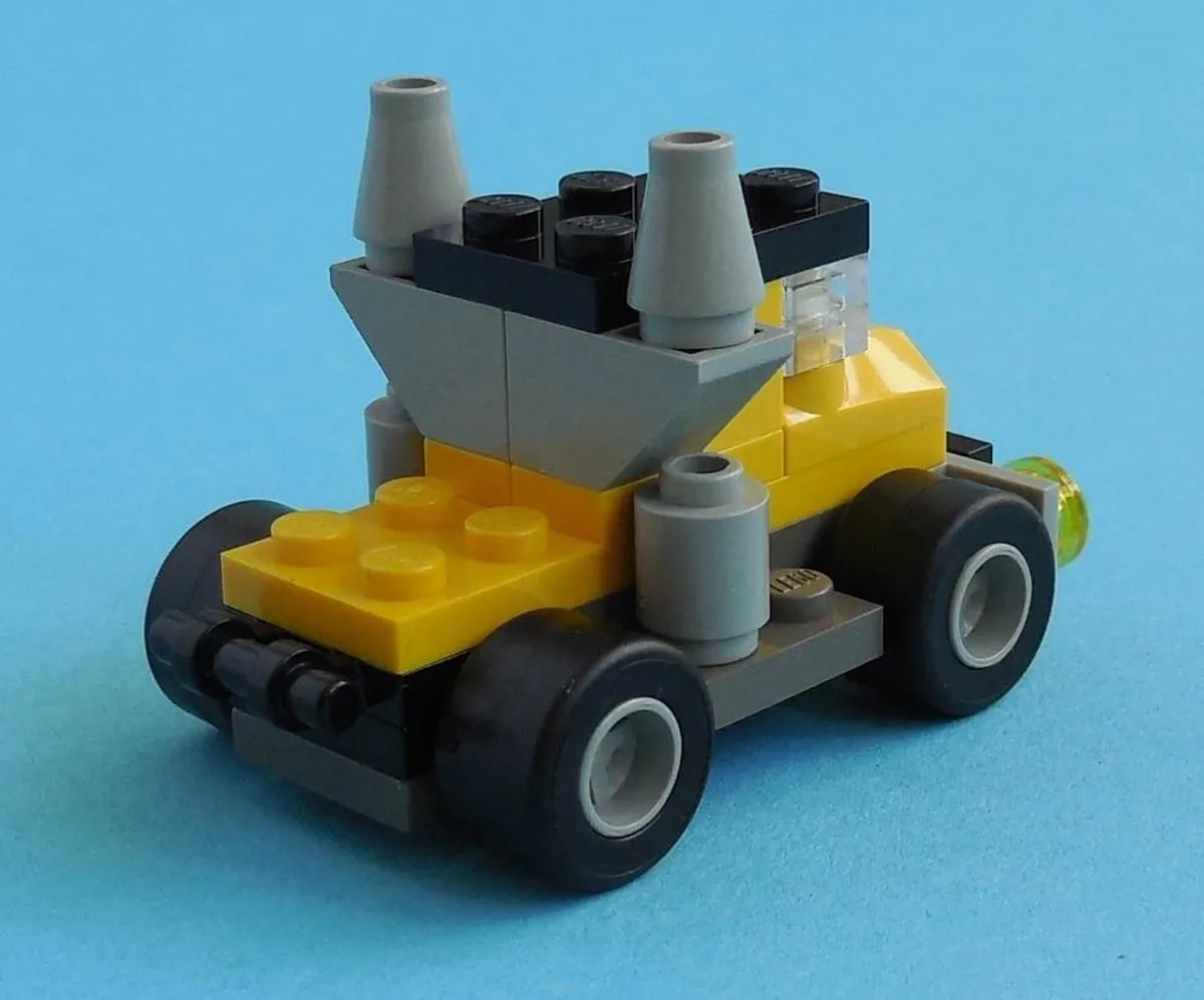 LEGO Gele Vrachtwagen 7223 - 34 Stukken