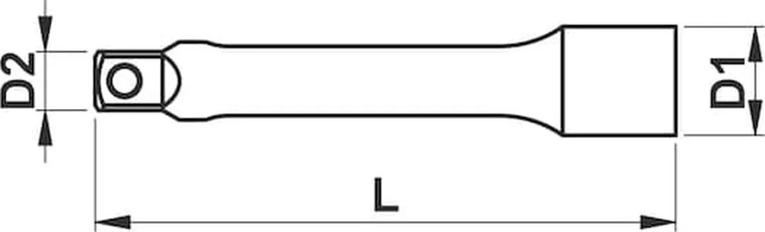 Würth 3/8 Hoekverlengstuk