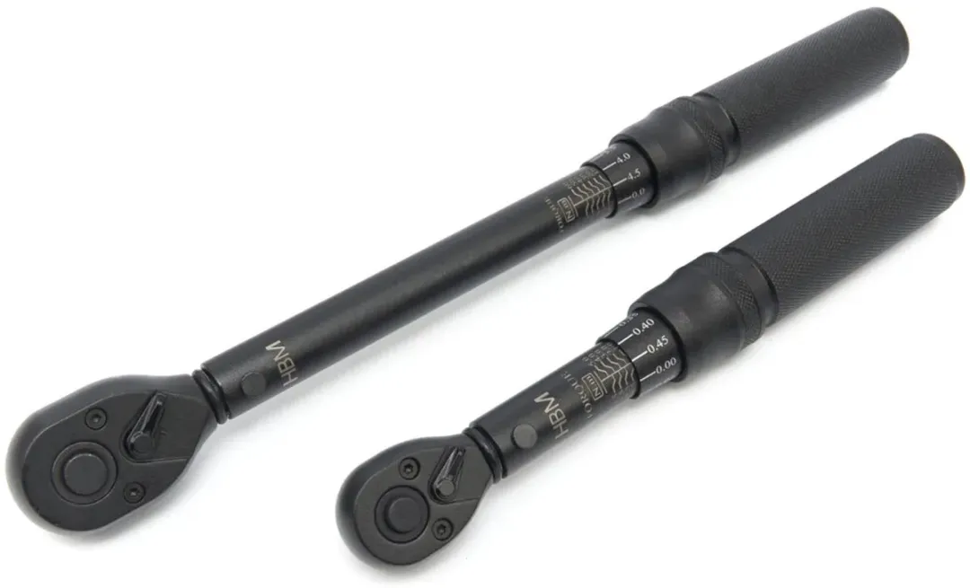 HBM Momentsleutel Set 55-delig - 1/4" - 1-60 Nm
