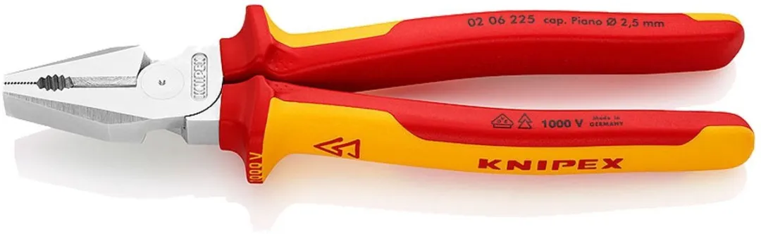 Knipex 206225 VDE Kracht Combinatietang 225mm