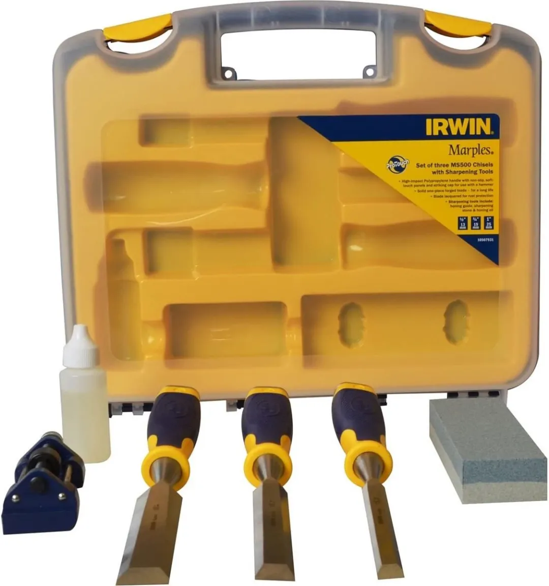 Irwin MS500 Beitel- en Hoonset - 6 Stuks