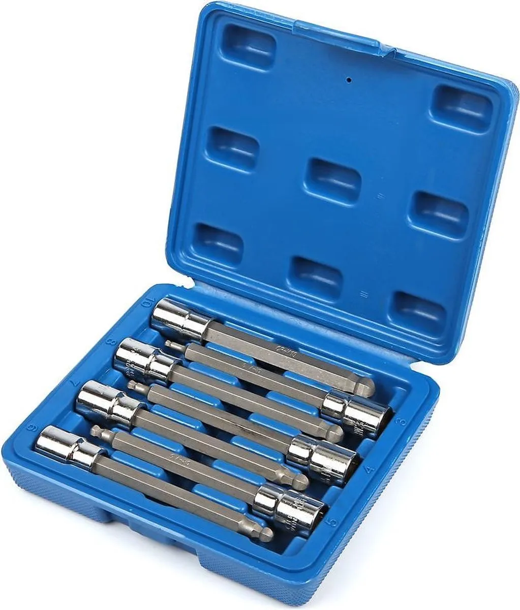 HBM 7-delige Profi 3/8" Inbusset 3-10mm