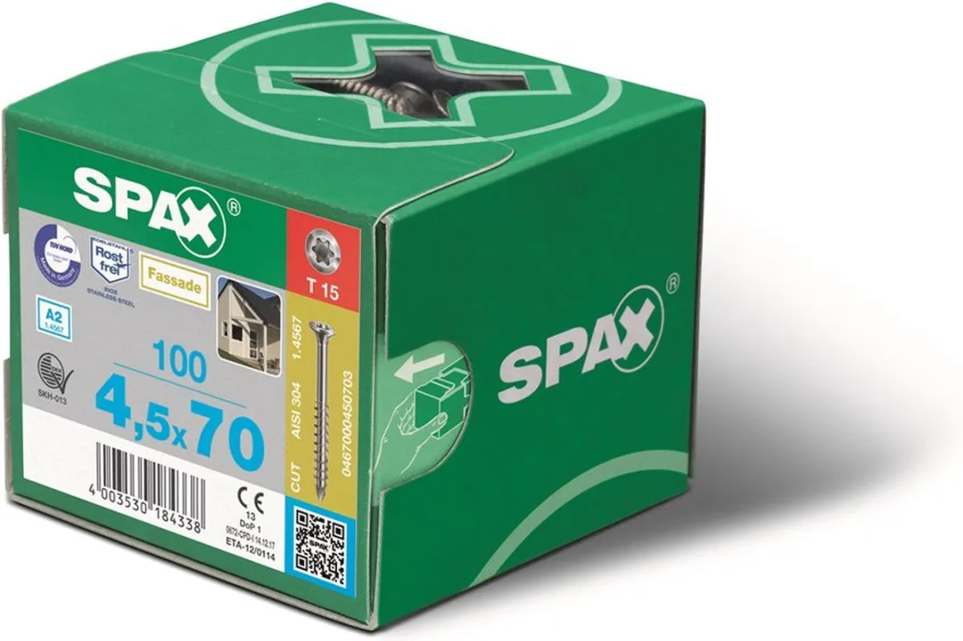 Spax T-Star Schroefbits T30 RVS - 5 Stuks