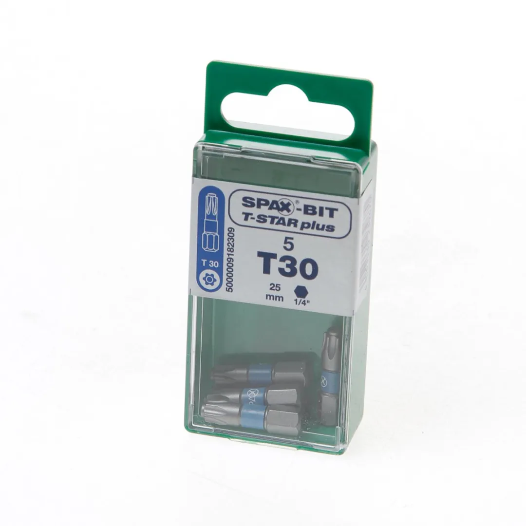 Spax T-Star Schroefbits T30 RVS - 5 Stuks - afbeelding 6 van 6