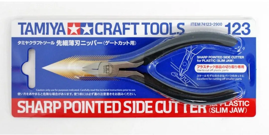 Tamiya 74123 Precisie Zijkniptang - Modelbouw - Multi