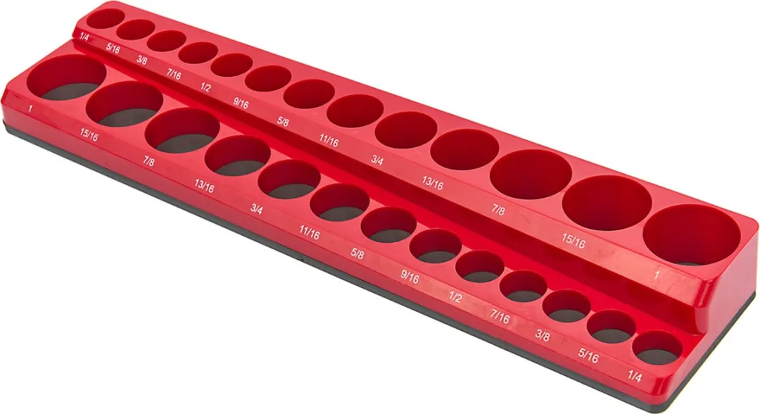 HBM Magnetische Accessoirehouder 26x 1/2" - Rood