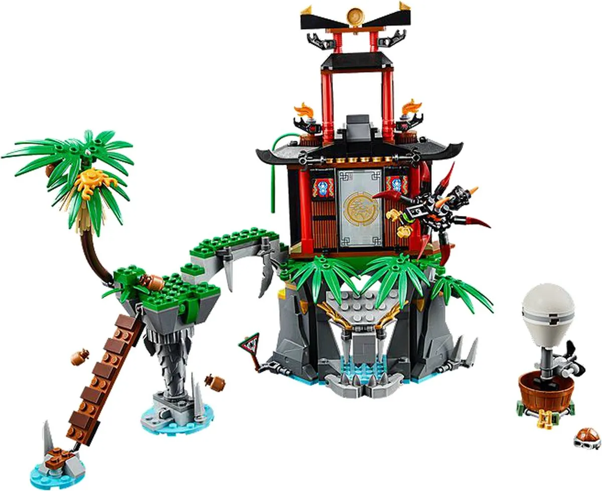 LEGO Ninjago Tiger Widow Eiland 70604 - 450 Stukken - Multikleur