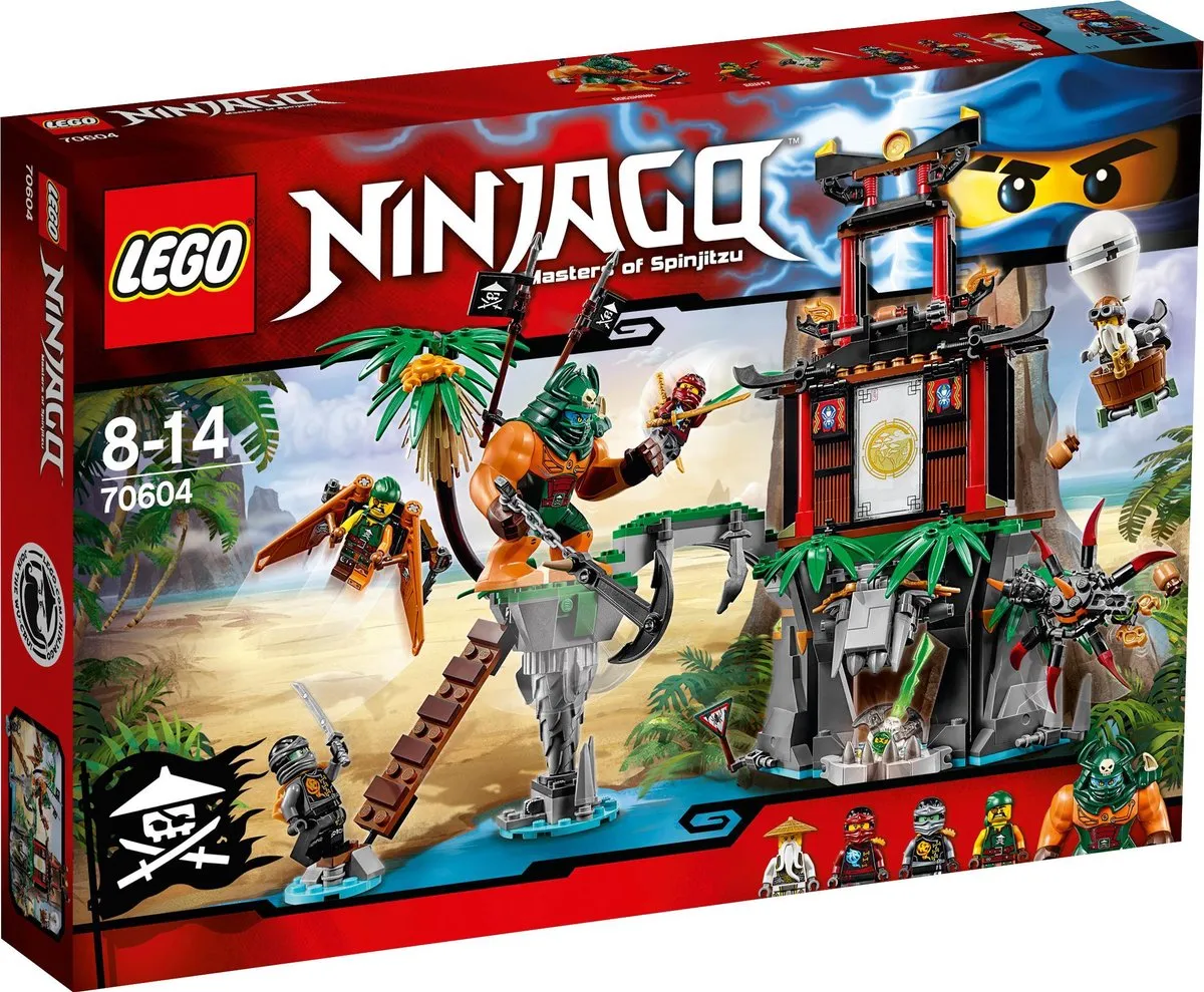 LEGO Ninjago Tiger Widow Eiland 70604