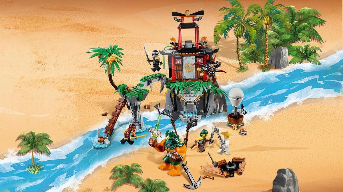 LEGO Ninjago Tiger Widow Eiland 70604 - 450 Stukken - Multikleur - afbeelding 6 van 6