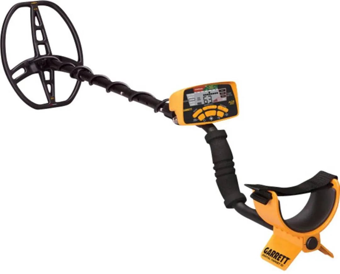 Garrett Ace 400i Metaaldetector 28cm - Zwart/Geel