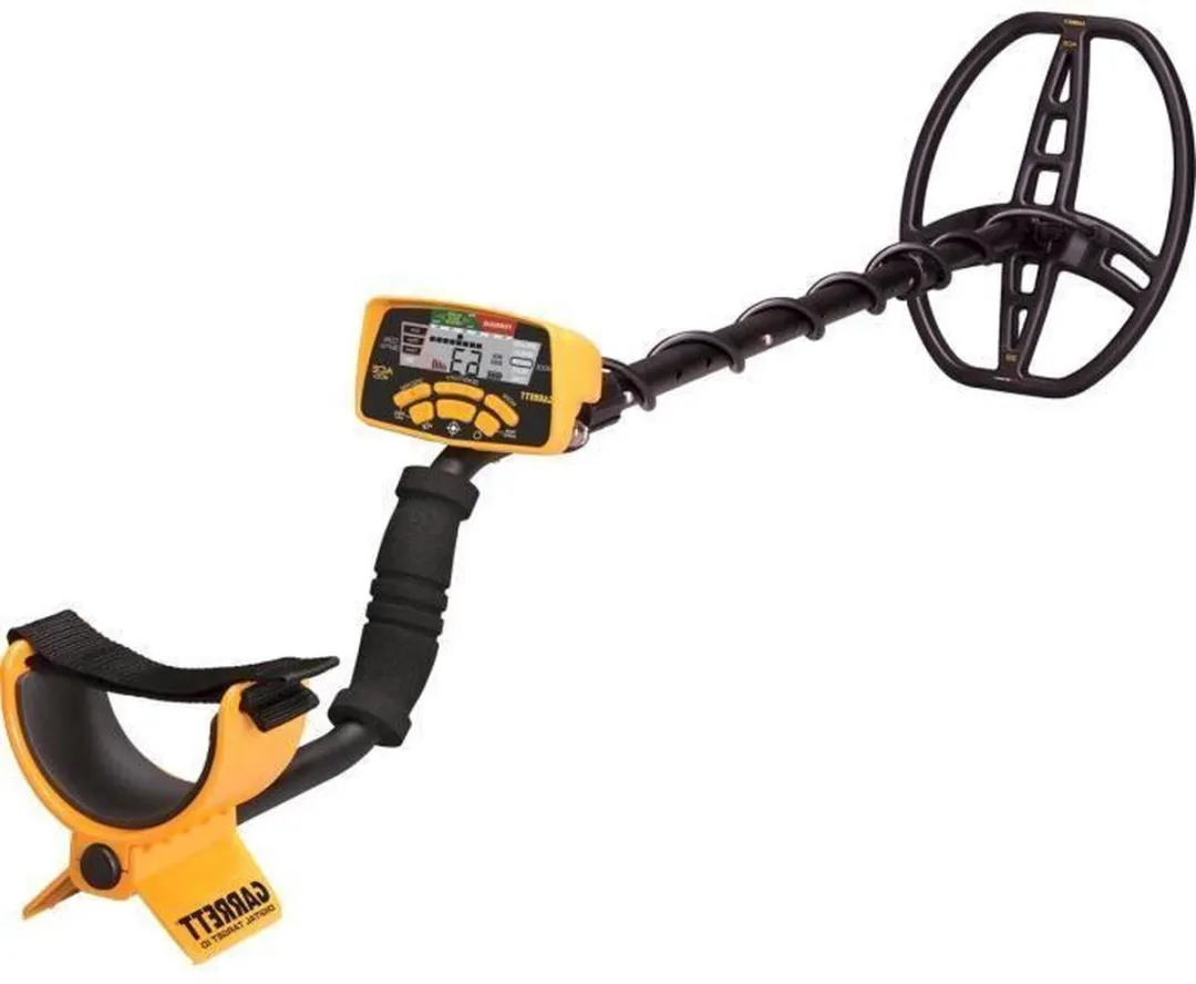 Garrett Ace 400i Metaaldetector 28cm - Zwart/Geel