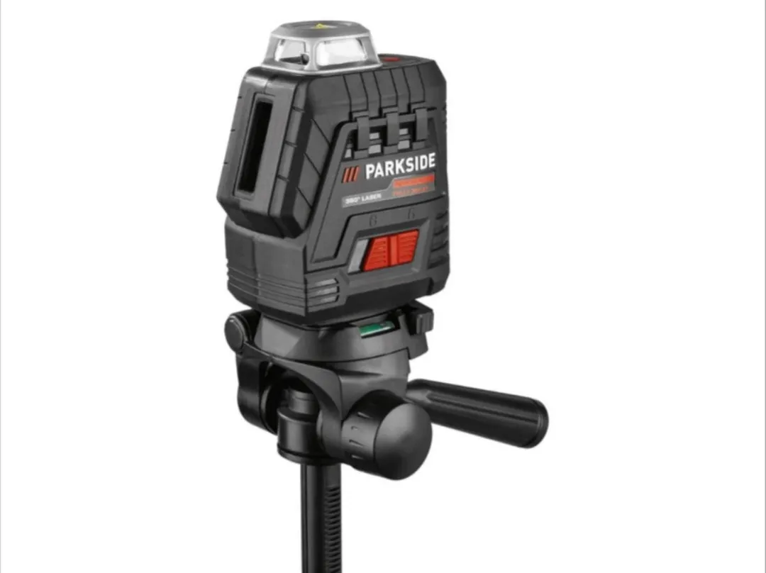 Parkside Performance Accu-kruislijnlaser 360° - Groen