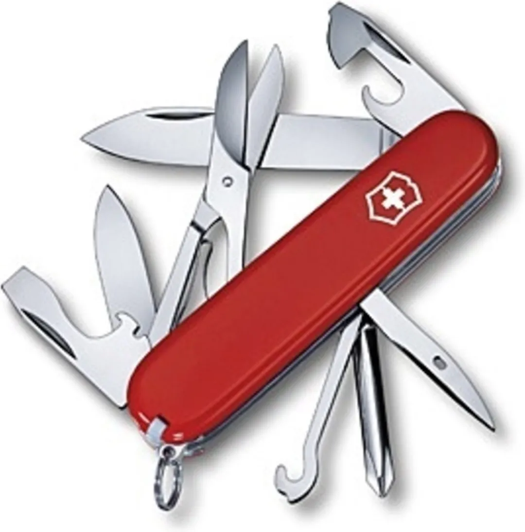 Victorinox Zakmes SwissArmy - SuperTinker - 14 functies - rood