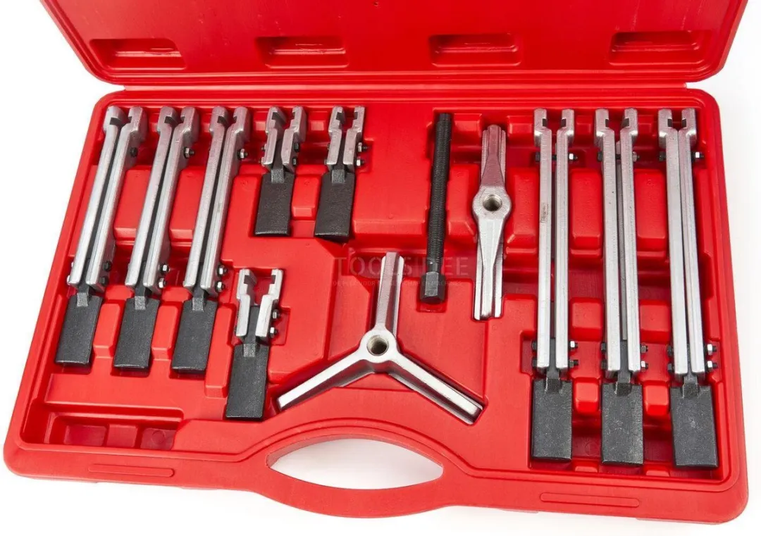 HBM 14-delige Pullytrekker Set 105/210/265mm