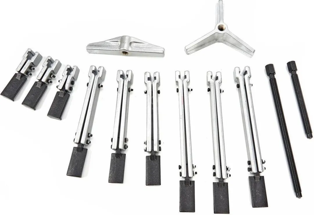 HBM 14-delige Pullytrekker Set 105/210/265mm