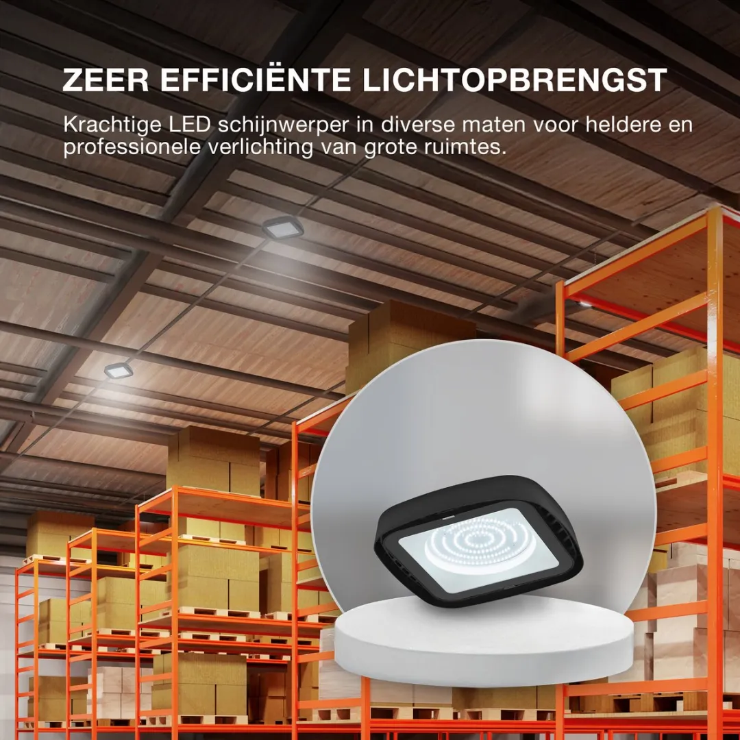 Osram Highbay UFO AC630170155 Plafondlamp - 80W 9300lm Zwart