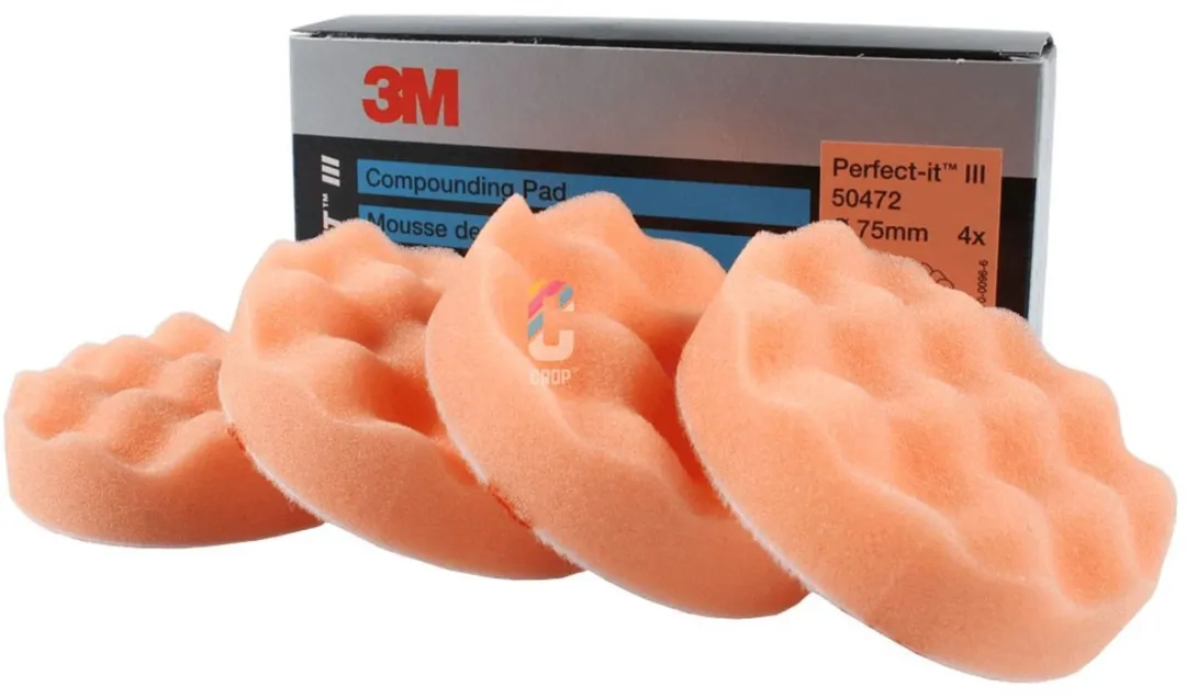 3M Perfect-It III Gewafelde Polijstschijf 75mm