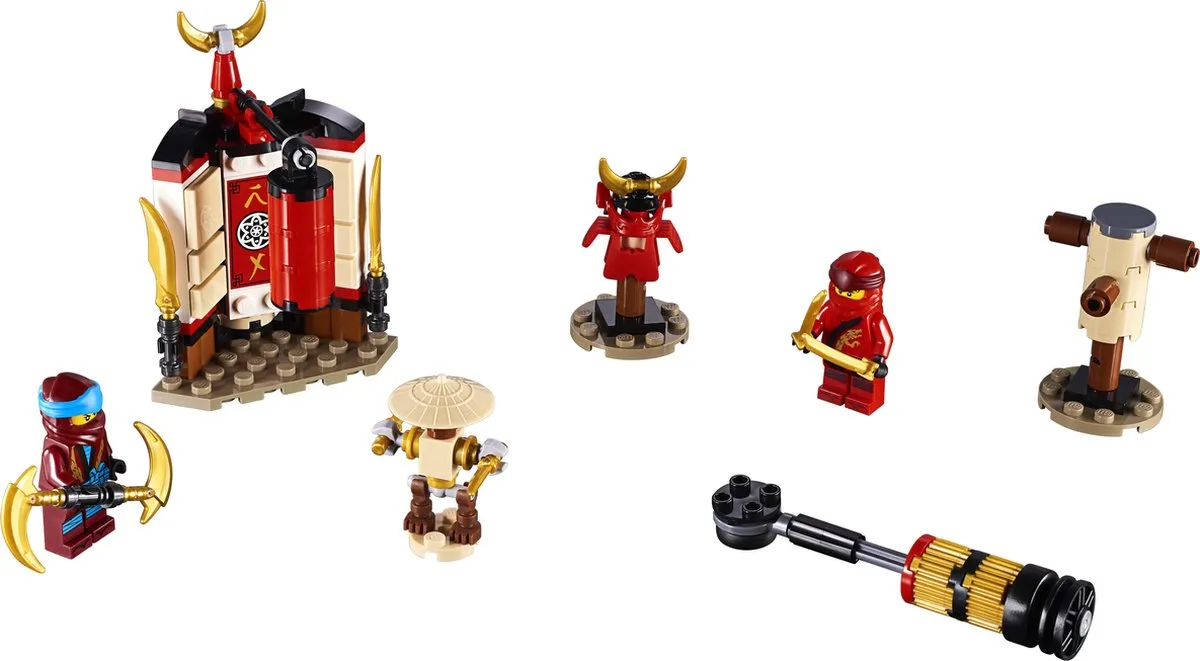 LEGO Ninjago Legacy Kloostertraining 70680 - 122 Stukken - Rood