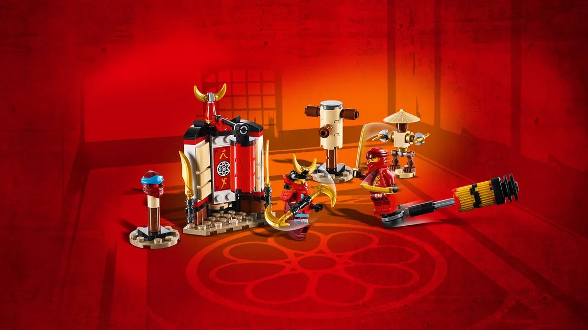 LEGO Ninjago Legacy Kloostertraining 70680 - 122 Stukken - Rood