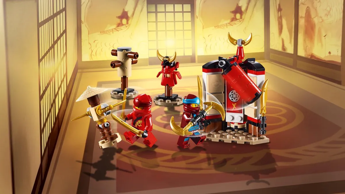 LEGO Ninjago Legacy Kloostertraining 70680 - 122 Stukken - Rood