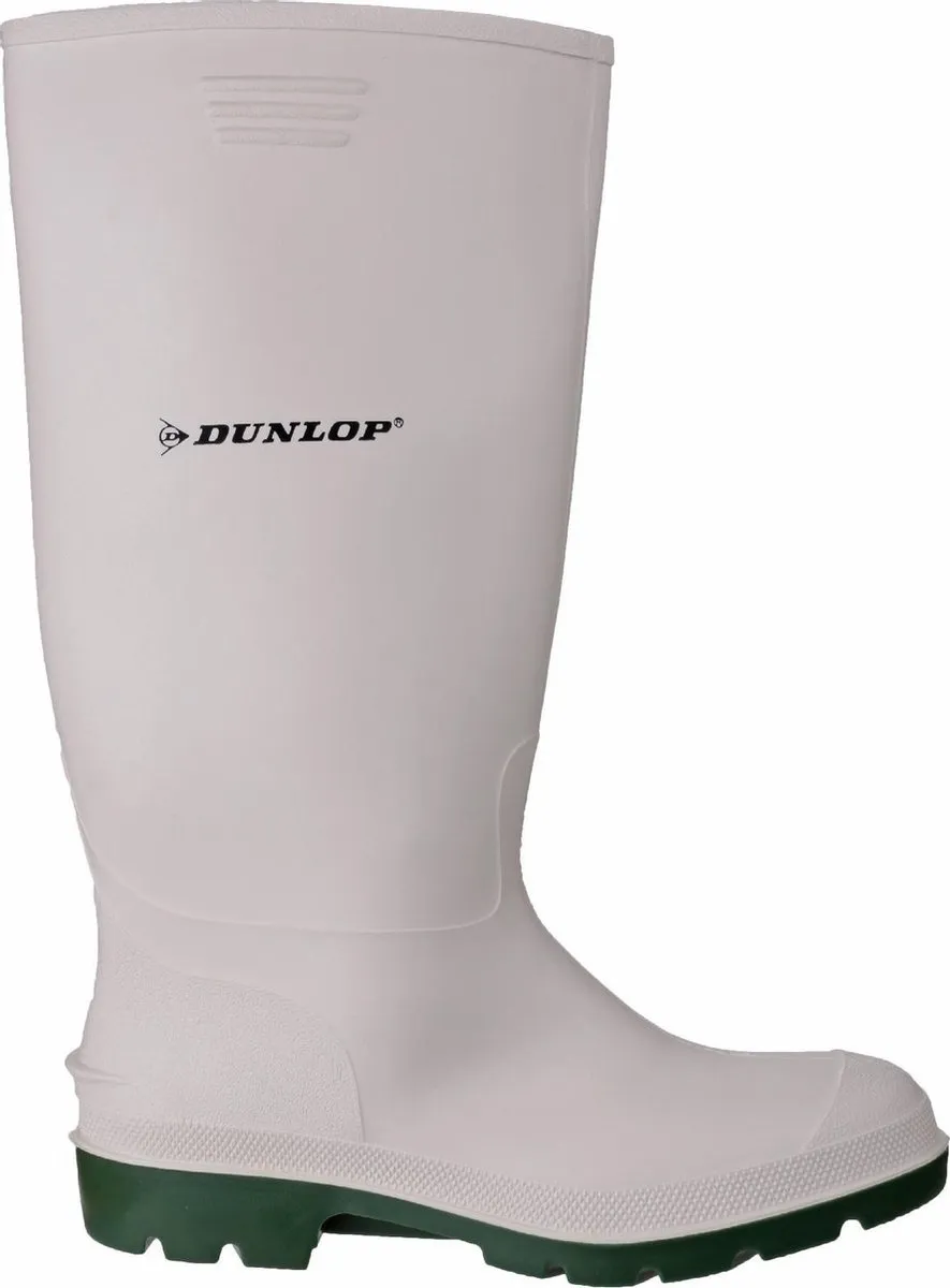 Dunlop Pricemastor 380BV Wellington Boots - 36 - Wit/ Groen