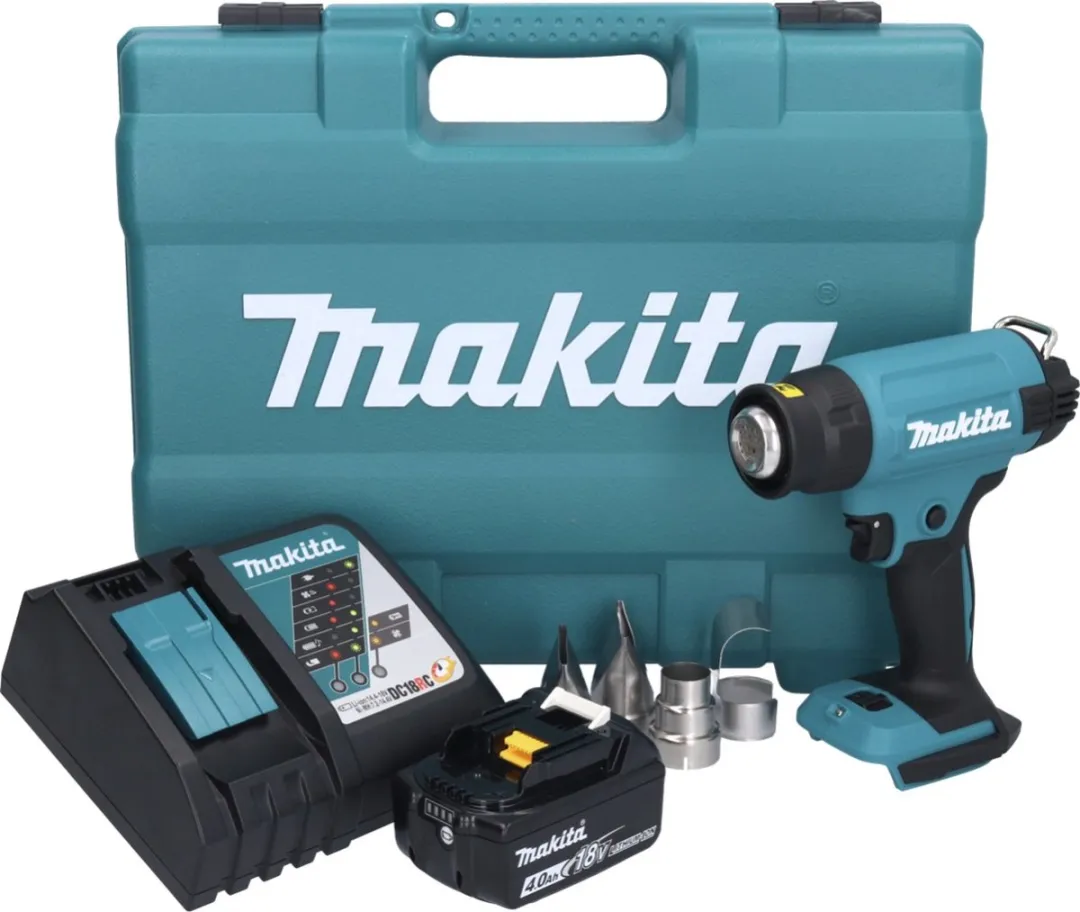 Makita DHG181RM1K Heteluchtpistool 18V - 150-550°C - 4.0Ah - afbeelding 5 van 5