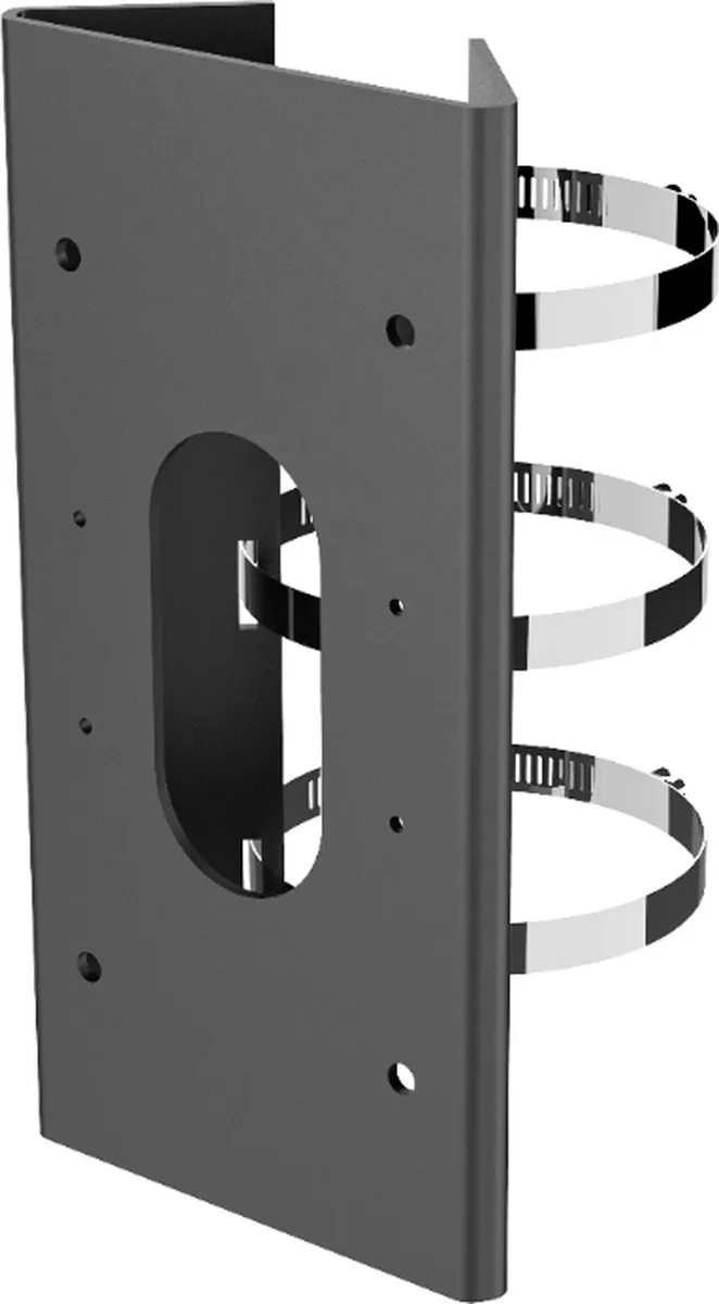Hikvision DS-1475ZJ-SUS Paalbevestigingsbeugel - Zwart
