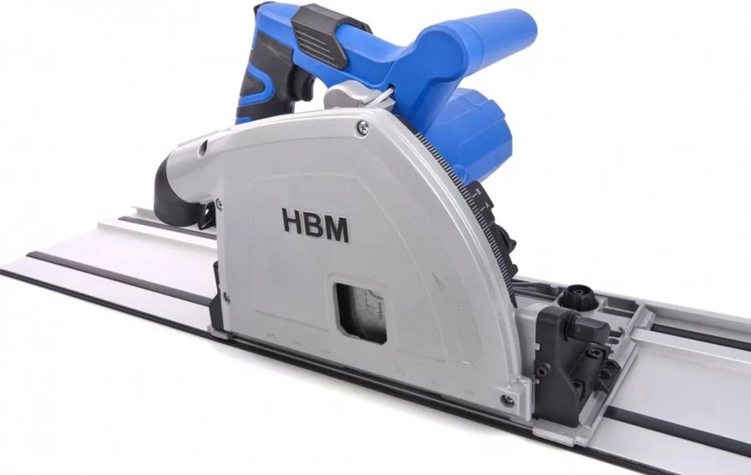 HBM 1200W Invalzaag 165mm met 2x700mm Liniaal