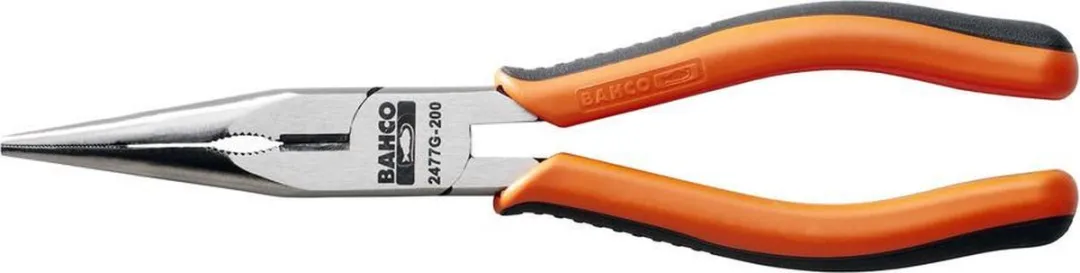 Bahco Punttang Gebogen 200mm - Multicolor