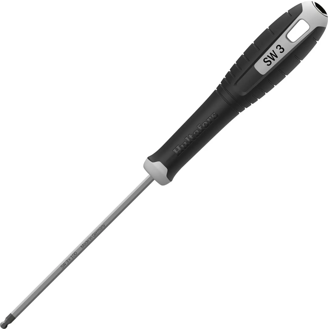 Hultafors Binnenzeskant Kogelkop Schroevendraaier T3x100mm