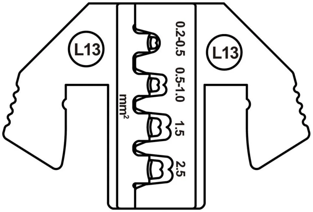 TOOLCRAFT TO-9616539 Krimpinzetstuk SPT female 0,2-2,5mm²
