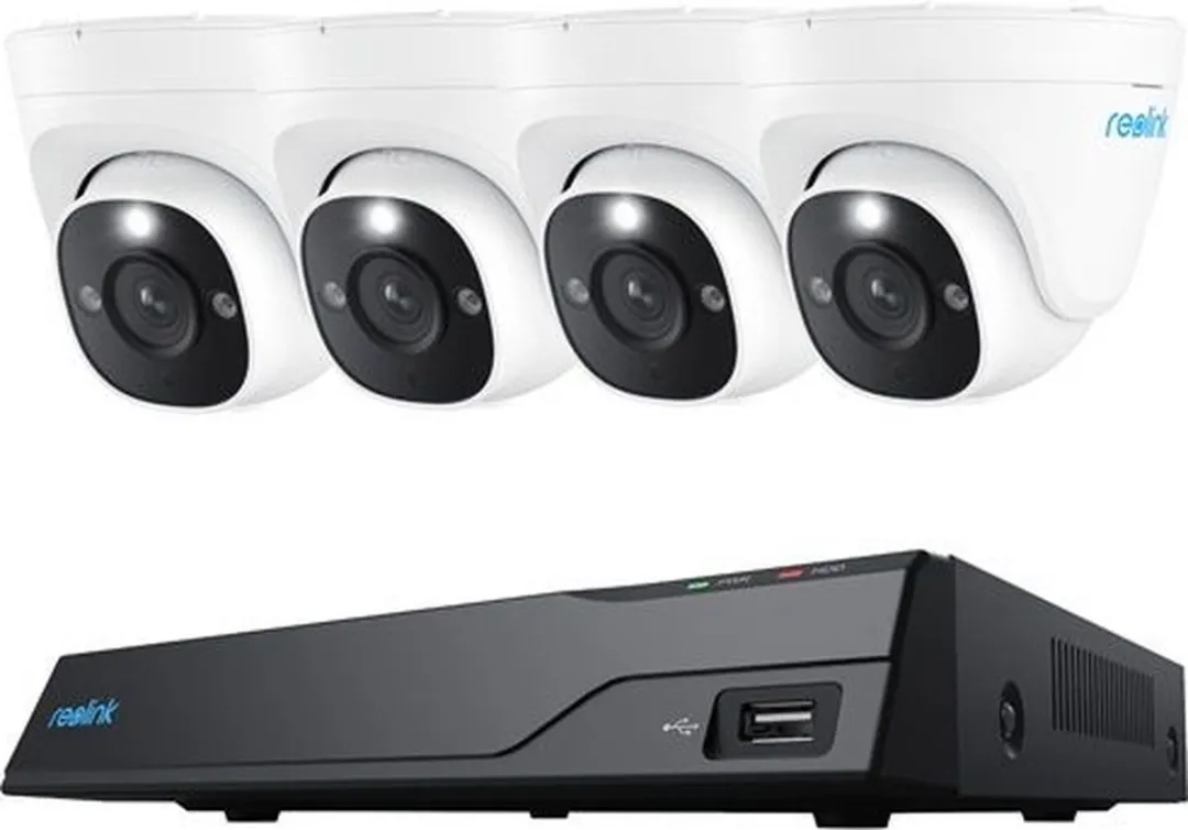 Reolink NVS8-8MD4, set 4x camera's + recorder