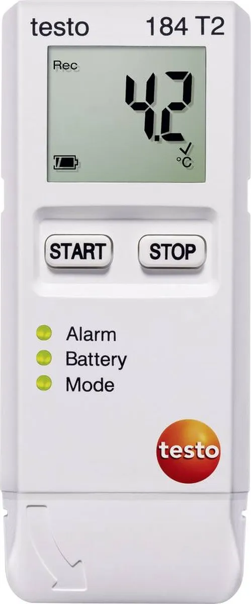 Testo 0572 1842 T2 Temperatuur Datalogger -35 tot +70°C