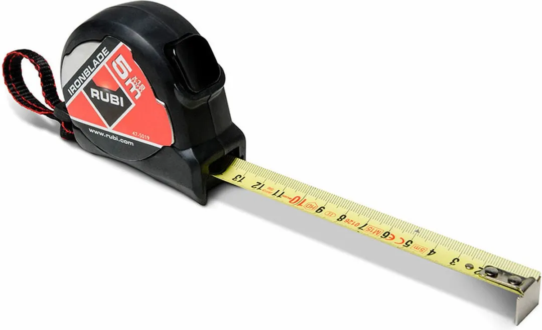 Rubi 0.2 Meetlint 5m x 19mm