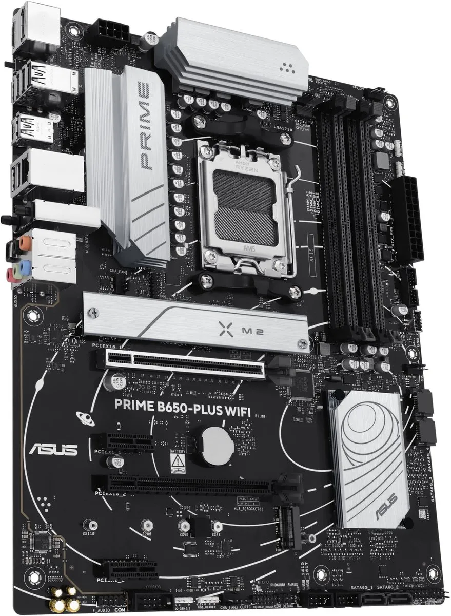 ASUS PRIME B650-PLUS WIFI B650 ATX Moederbord - afbeelding 6 van 6