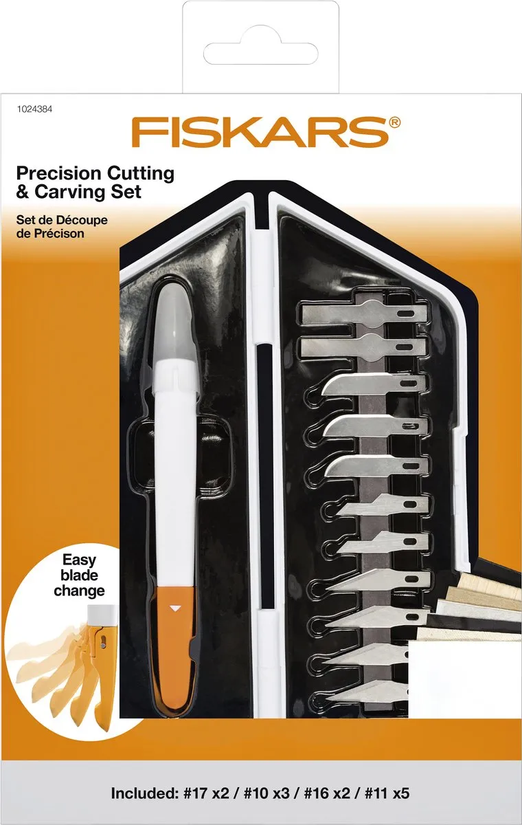 Fiskars Hobbymes Messenset 12-delig