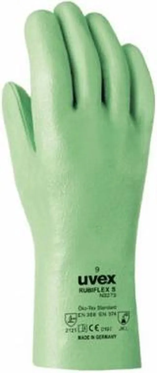 Uvex Rubiflex NB 80 SZ Handschoen - Maat 9 (L) - Groen