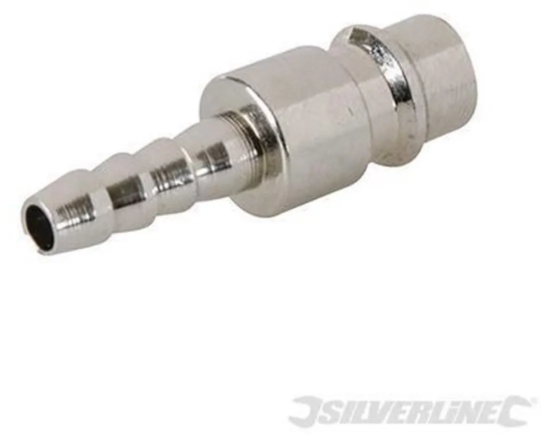 Silverline Luchtslangkoppeling 8mm Bajonet - 2 Stuks