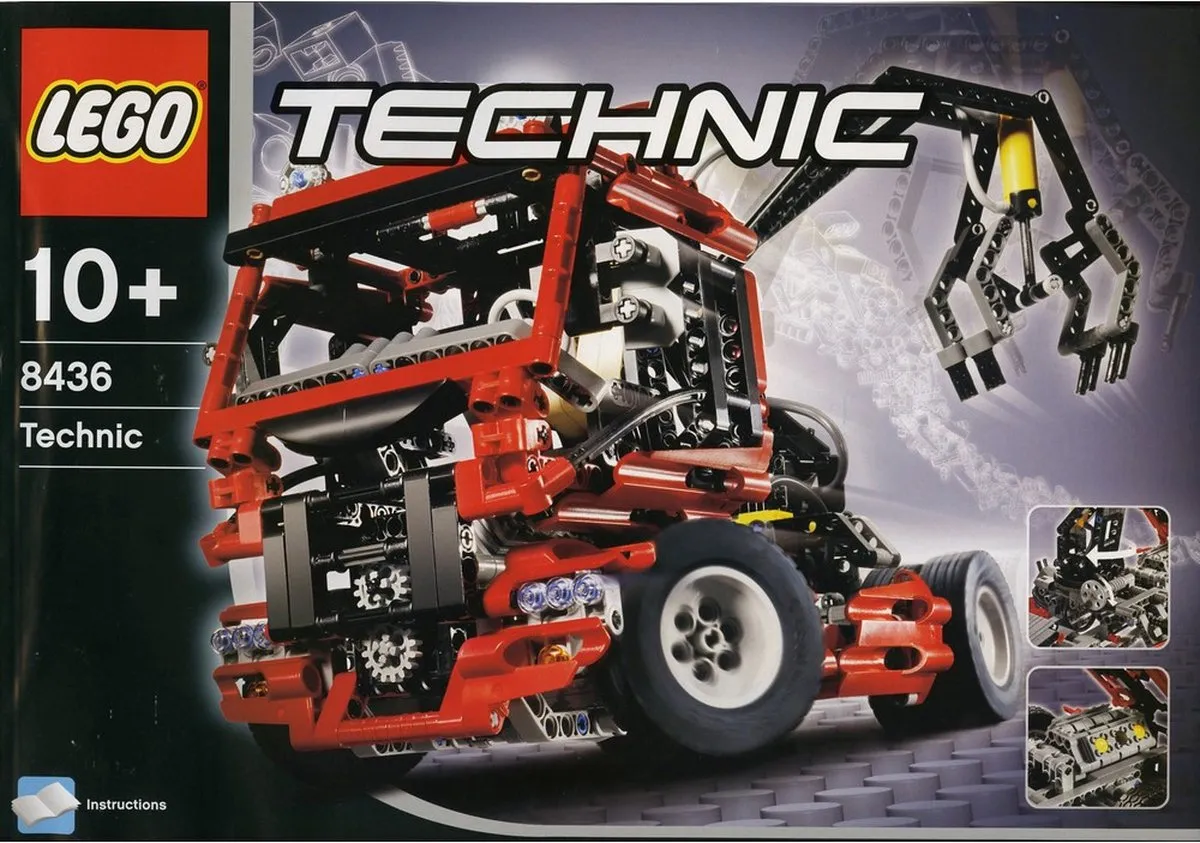 LEGO Technic Truck 8436 - 1027 Stukken - Multi