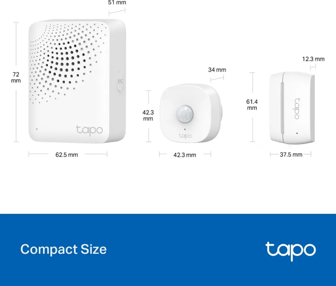TP-Link Tapo T30 KIT Smart Sensor Starterset - Wit