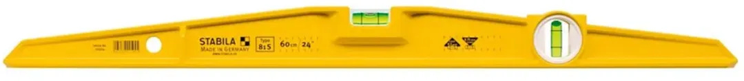 Stabila Waterpas 81S-60 60cm - Wit
