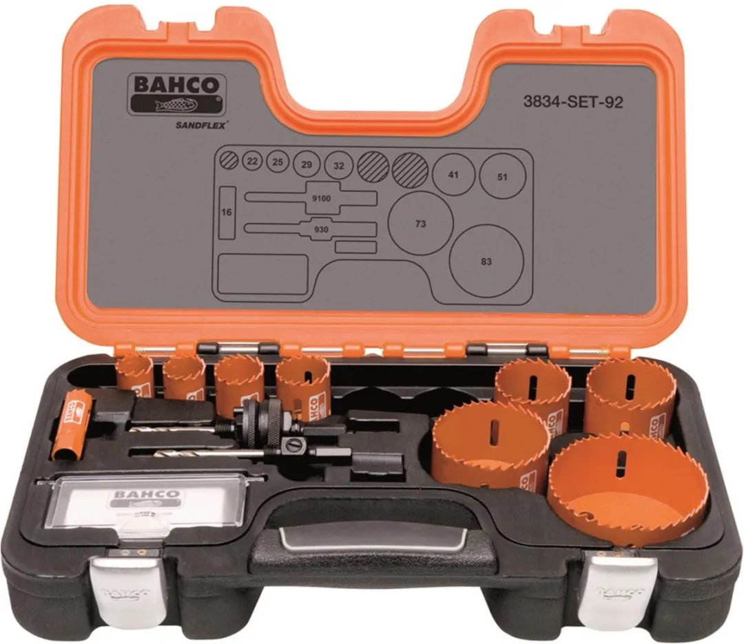 Bahco 3834-92 Gatzagenset