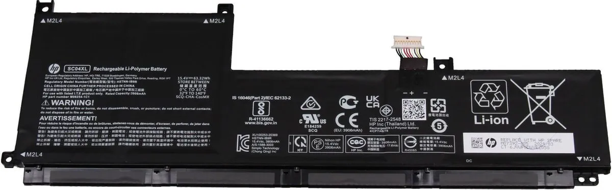 HP SC04XL Accu
