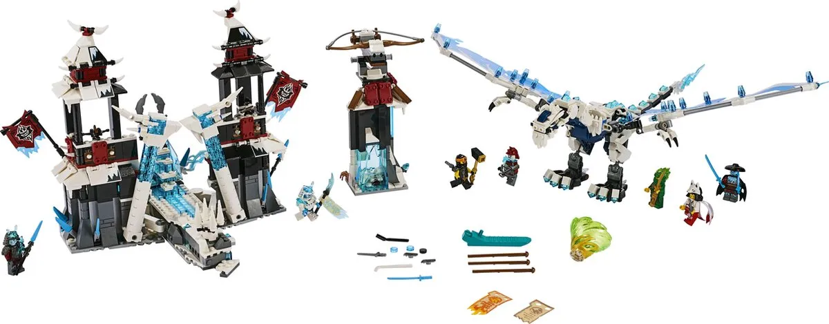 LEGO Ninjago Kasteel van de Verlaten Keizer 70678 - 1218 Stukken