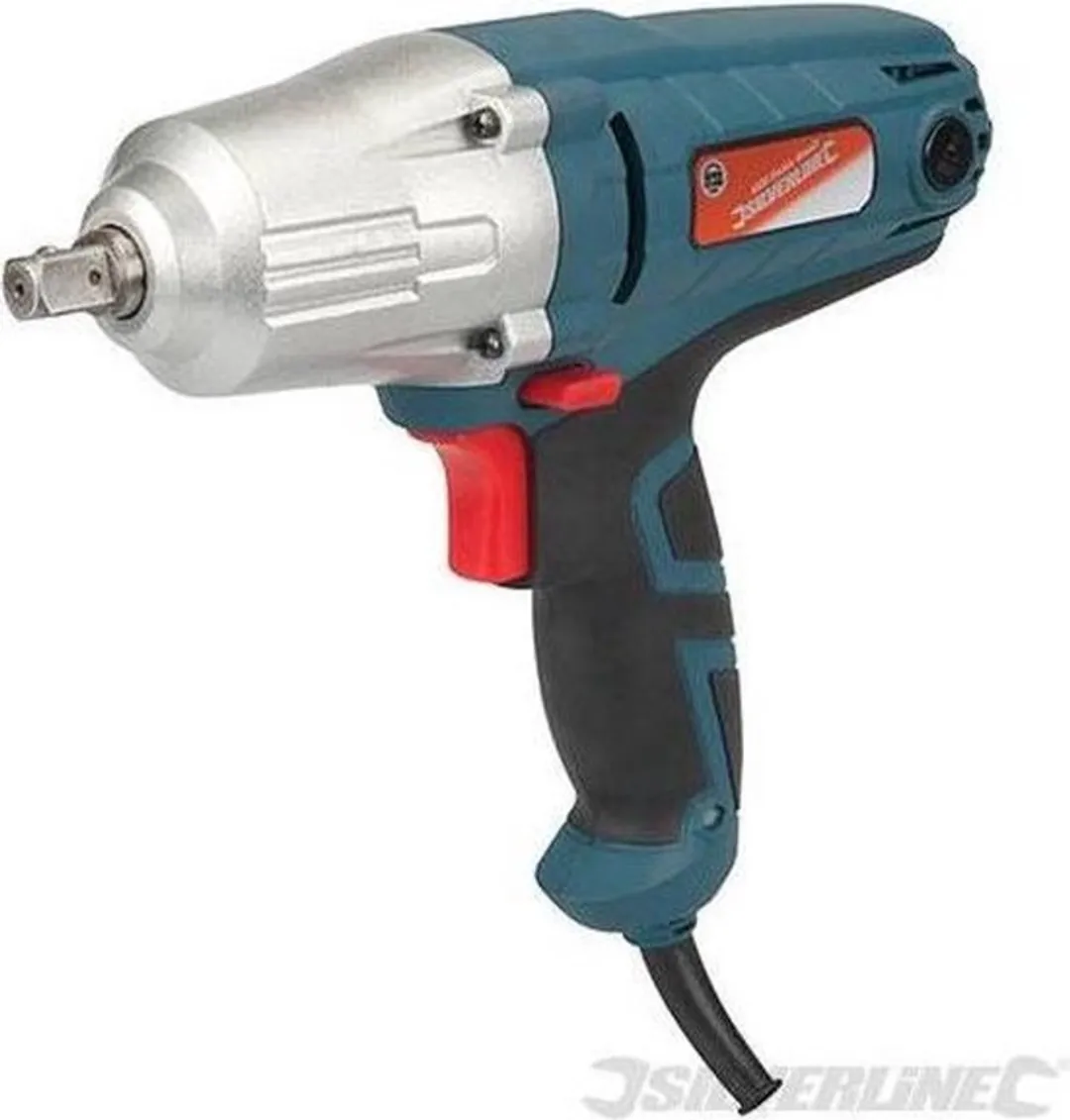 Silverline 593128 Elektrische Slagmoersleutel 400W - 350Nm
